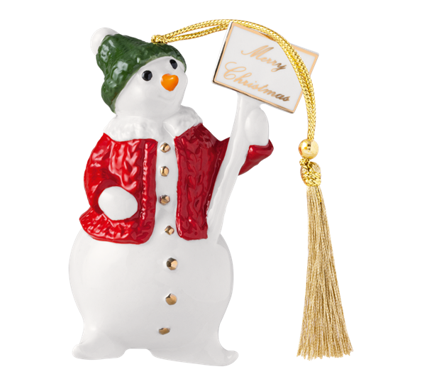 Ornament snømann fra Villeroy & Boch