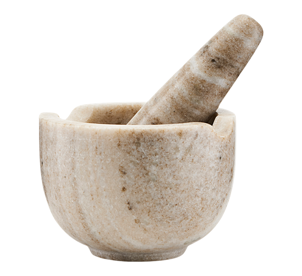 Morter med støter marmor 12 cm fra Nicolas Vahé