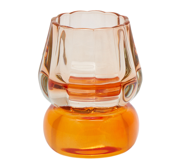 Amleto telysestake dobbel 11 cm oransje, fot oransje EDG Enzo de Gasperi