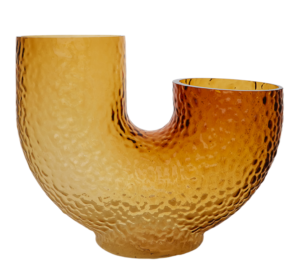 Arura glassvase 26 cm rav fra AYTM