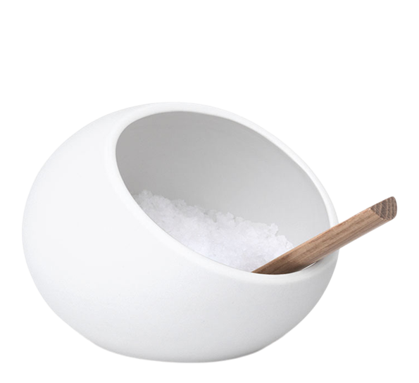 Saltkar med skje fra Rosendahl