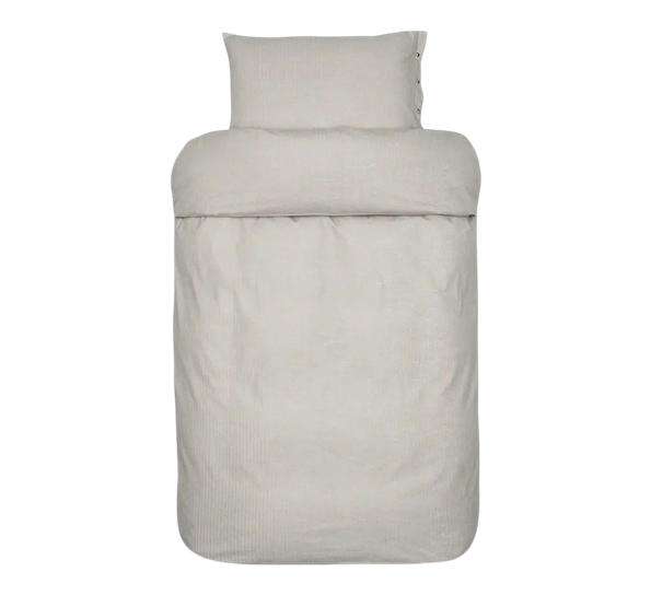 Balder sengesett flanell valnøtt 200x220cm fra Høie