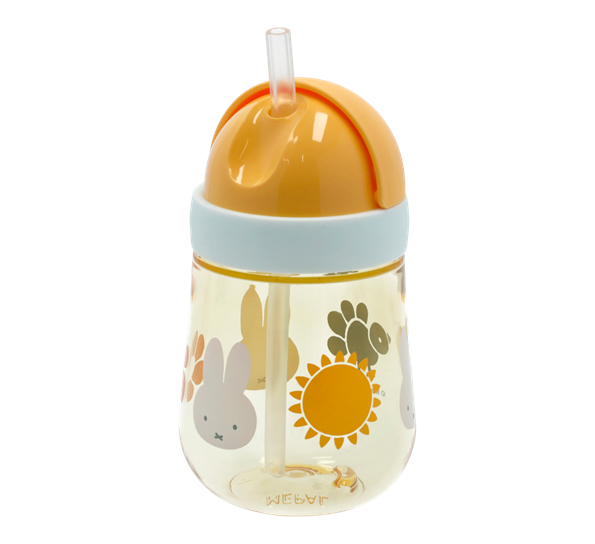 Mio drikkeflaske med sugerør 300 ml gul fra Mepal