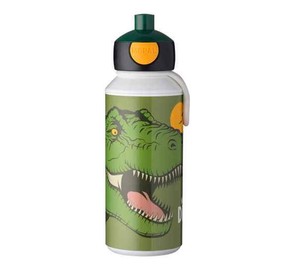 Campus drikkeflaske pop-up Dino 40 cl fra Mepal