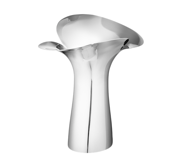 Bloom Botanica vase 33 cm stål fra Georg Jensen