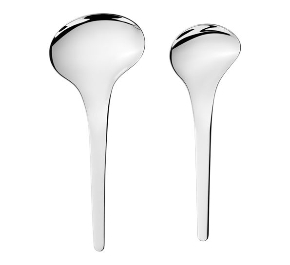 Bloom serveringsskjeer 2 stk fra Georg Jensen