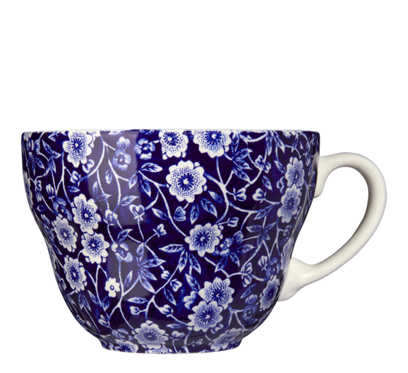 Blue Calico frokostkopp 420 ml fra Burleigh
