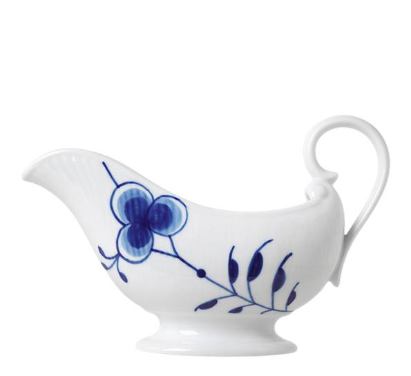 Blå Mega Riflet sausnebb 37 cl fra Royal Copenhagen