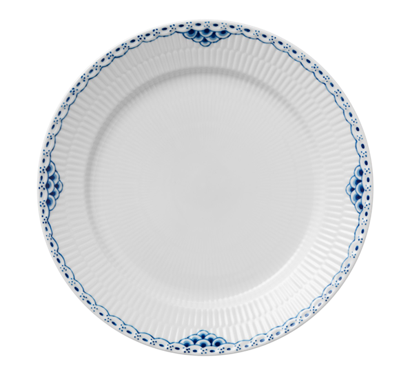 Prinsesse tallerken flat 27 cm fra Royal Copenhagen