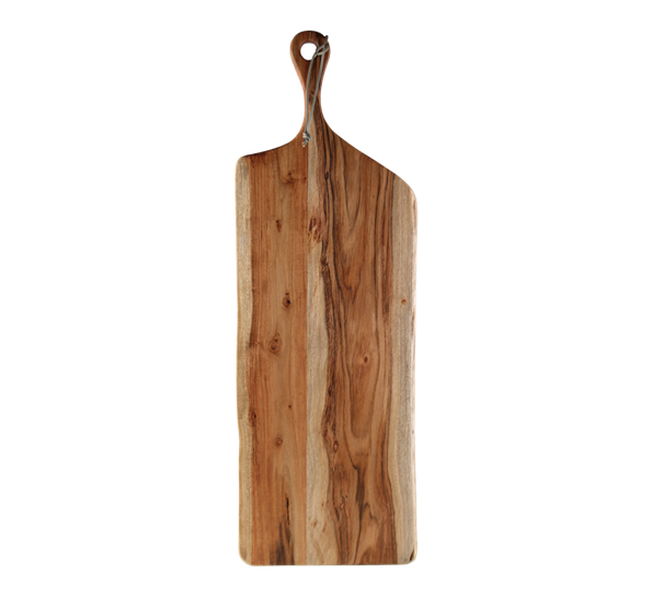 Raw skjærebrett 25x75 cm oljet akasie fra Stuff Design