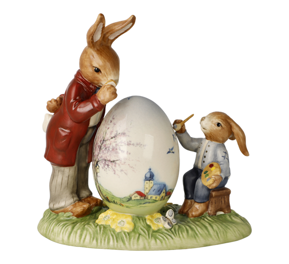 <p>Påskekanin LTD The master student 15,5 cm fra Goebel</p>