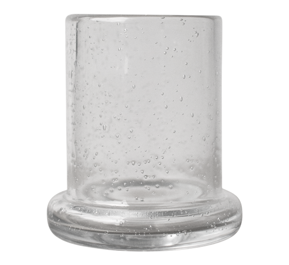 Bubble lyslykt 11 cm klar fra DBKD