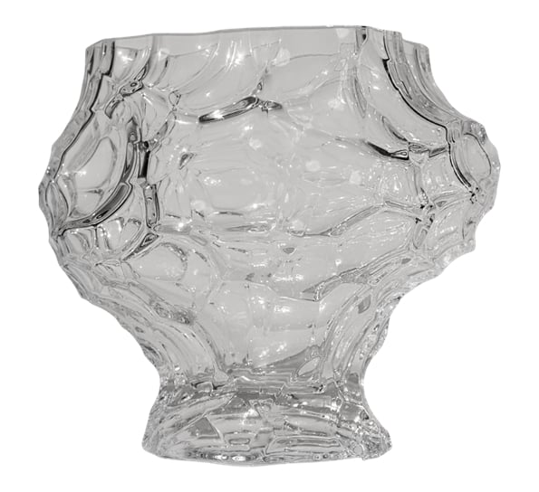 Canyon vase klar 18 cm fra Hein Studio