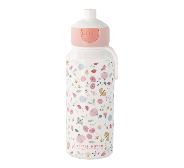 Campus drikkeflaske pop-up Flowers & Butterflies 40 cl fra Mepal