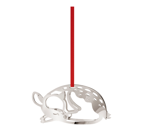 CC 2023 ornament dådyr palladium fra Georg Jensen