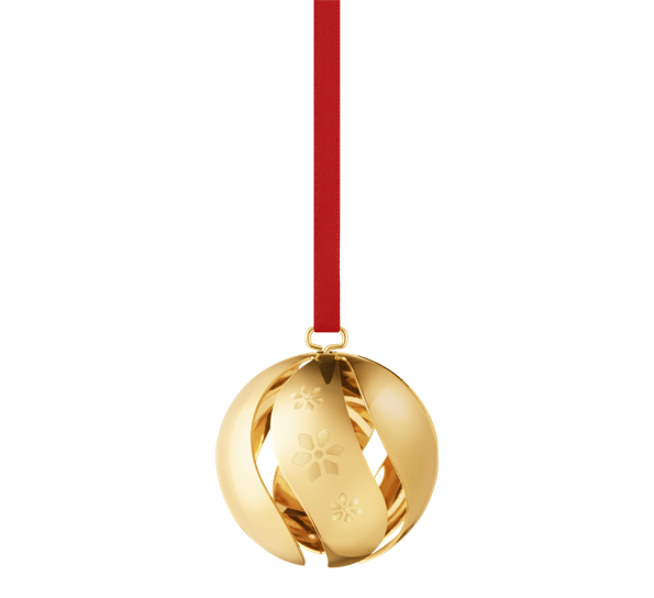 CC 2024 julekule gull fra Georg Jensen