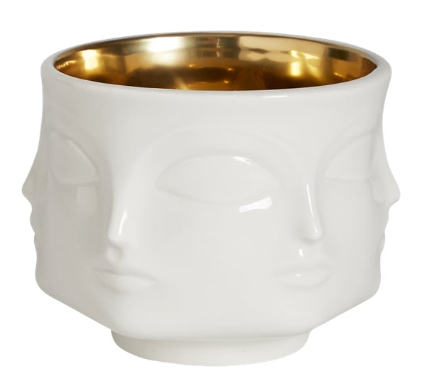 Muse skål gull ø10,7 cm fra Jonathan Adler