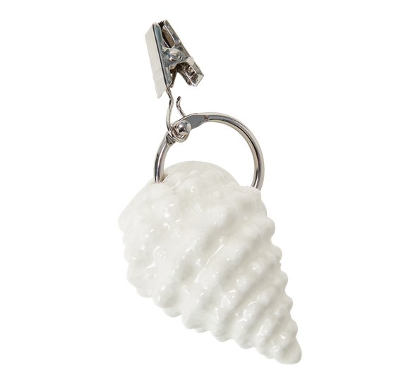 Shell duklodd hvit Lexington