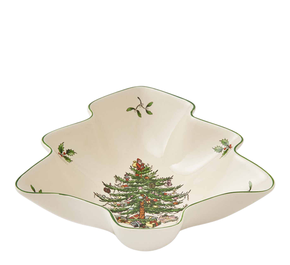 Christmas Tree juletrefat 20 cm fra Spode