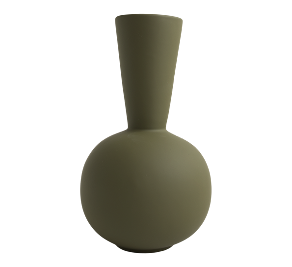 Trumpet vase 30 cm Olive fra Cooee Design