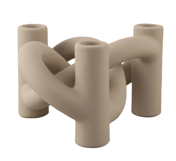 Lykke Three lysestake sand fra Cooee Design