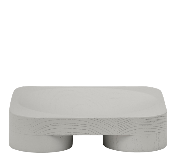 Chub skål 23x23 cm varmgrå fra Normann Copenhagen