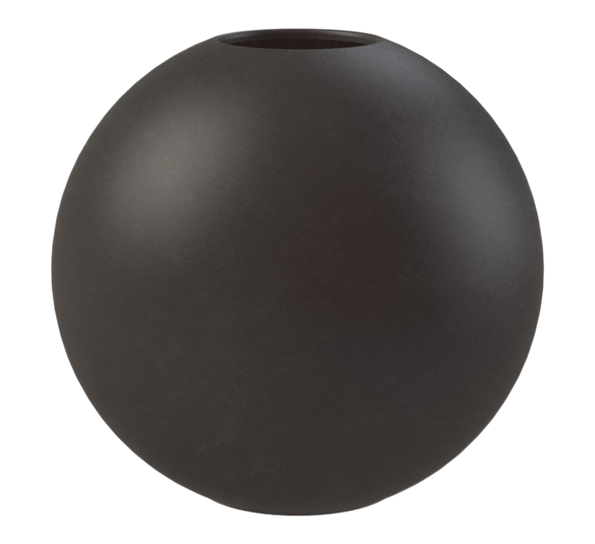 Ball vase 10 cm sort fra Cooee Design