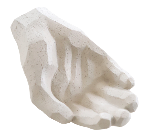 BLESS skulptur Limestone fra Cooee Design