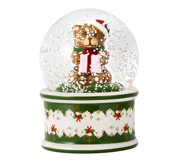Christmas Toys snøkule bjørn 6,5x6,5x9 cm fra Villeroy & Boch