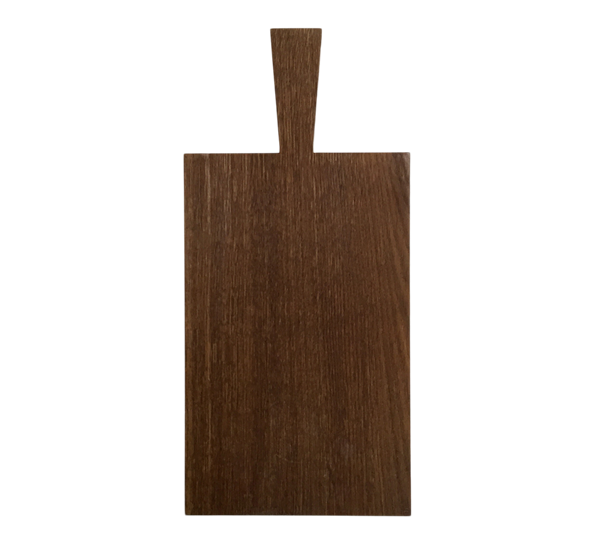 Skjærebrett 33,5x21x4,5 oljet eik mørk fra Raumgestalt