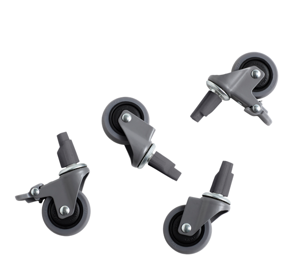 Colour Crate hjul 4-pk medium fra HAY