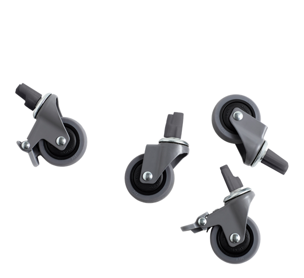 Colour Crate hjul 4-pk stor fra HAY