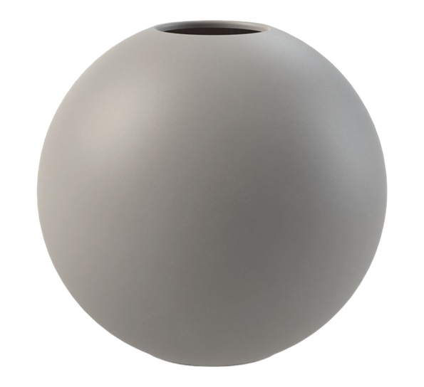 Ball vase 20 cm grå fra Cooee Design