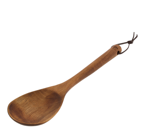 Skje rund akasietre 30,5 cm fra Holm