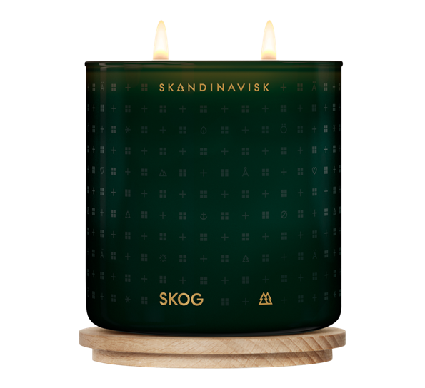 Skog duftlys 2 veker 400 g fra Skandinavisk