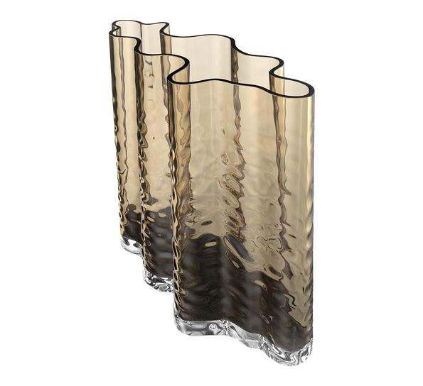 Gry vase h19 cm cognac fra Cooee Design