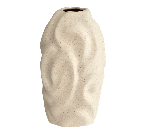 Drift Desert vase 28 cm vanilje fra Cooee Design