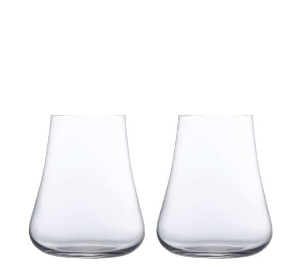 Stem Zero Volcano vannglass 2-pk 70 cl fra Nude Glass