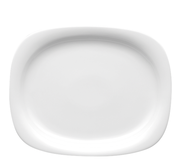 Suomi Hvit fat 34x27 cm fra Rosenthal