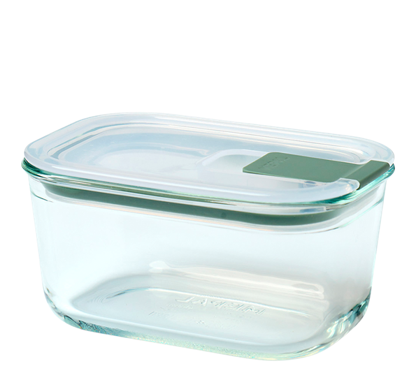 EasyClip oppbevaringsboks glass 450 ml Nordic sage fra Mepal