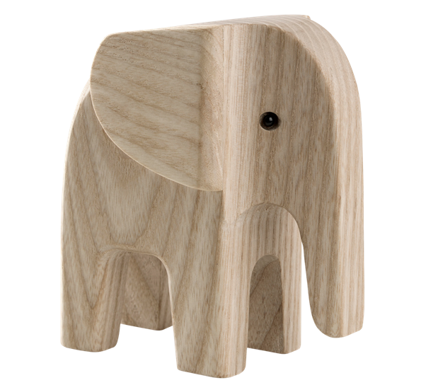 Elefant ask 7 cm fra Novoform