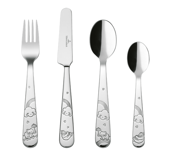 Elephant Walk bestikksett barn 4 deler fra Villeroy & Boch