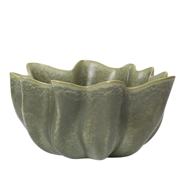 Nium skål ø36 cm dark sage fra Ferm Living