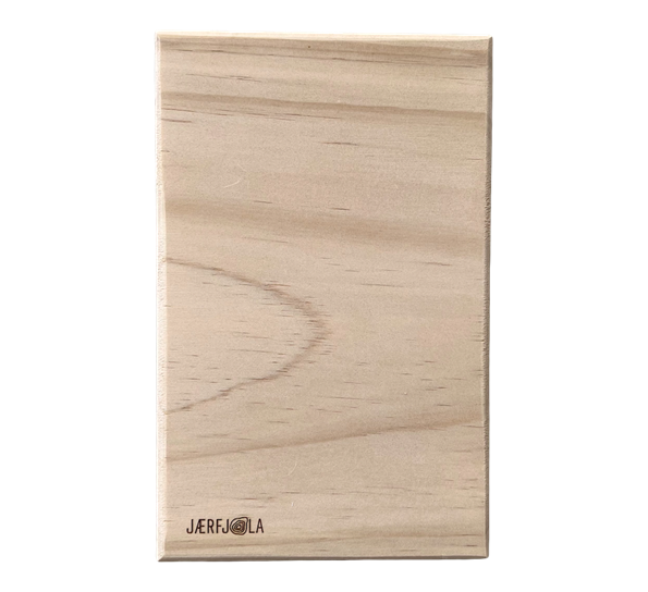 Smørebrikke 19,5x12,5 cm accoya Jærfjøla