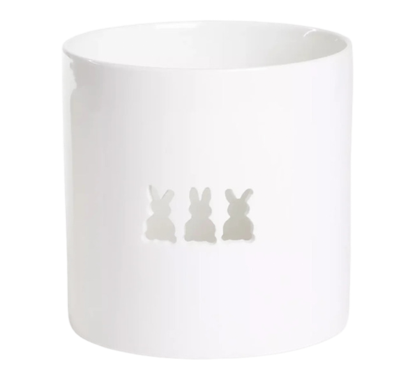 <p>Telyslykt 10 cm påskehare Sögne Home</p>