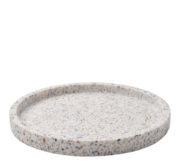 Terrazzo Collection rundt fat 20x20x2 cm fra Humdakin