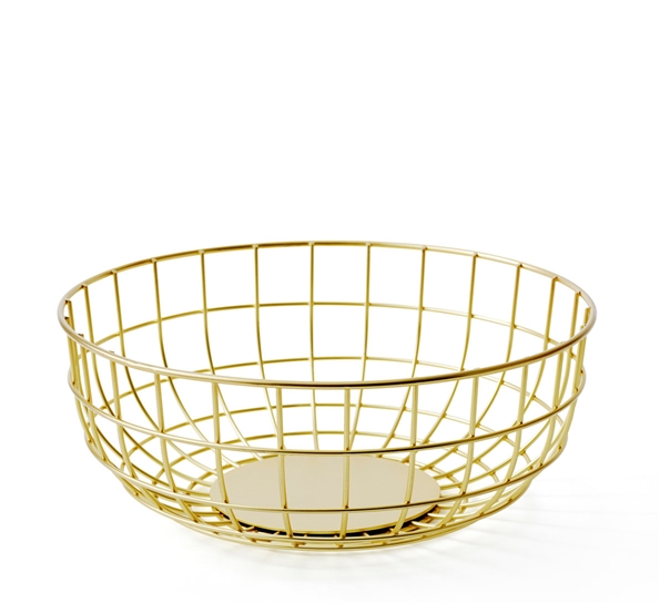 NORM wire bowl messing fra Audo Copenhagen