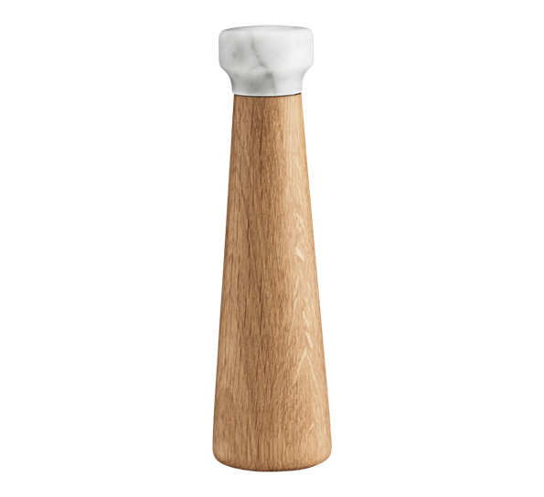 Craft saltkvern stor eik marmor fra Normann Copenhagen