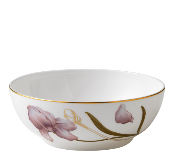 Flora skål 0,5l iris fra Royal Copenhagen