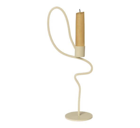 Valse lysestake høy Cashmere fra Ferm Living